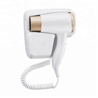 Gold supplier hotel wall mounted usb hair dryer