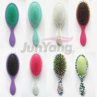 hot selling custom plastic cushion hair brush