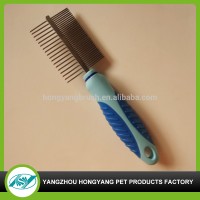 Metal razor comb for dogs