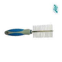 Dog razor hair thinning comb with razor for dogs